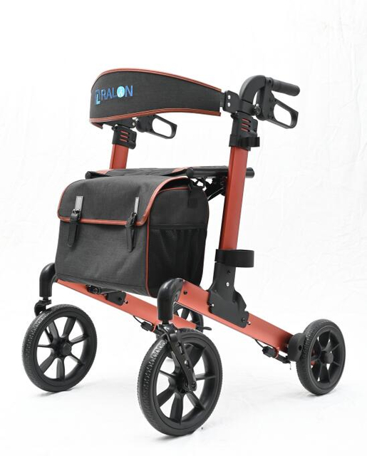RL-A42089L LightWeight Easy Operate Foldable Aluminum Rollator