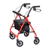 RL-A42043 LightWeight Easy Operate Foldable Aluminum Rollator