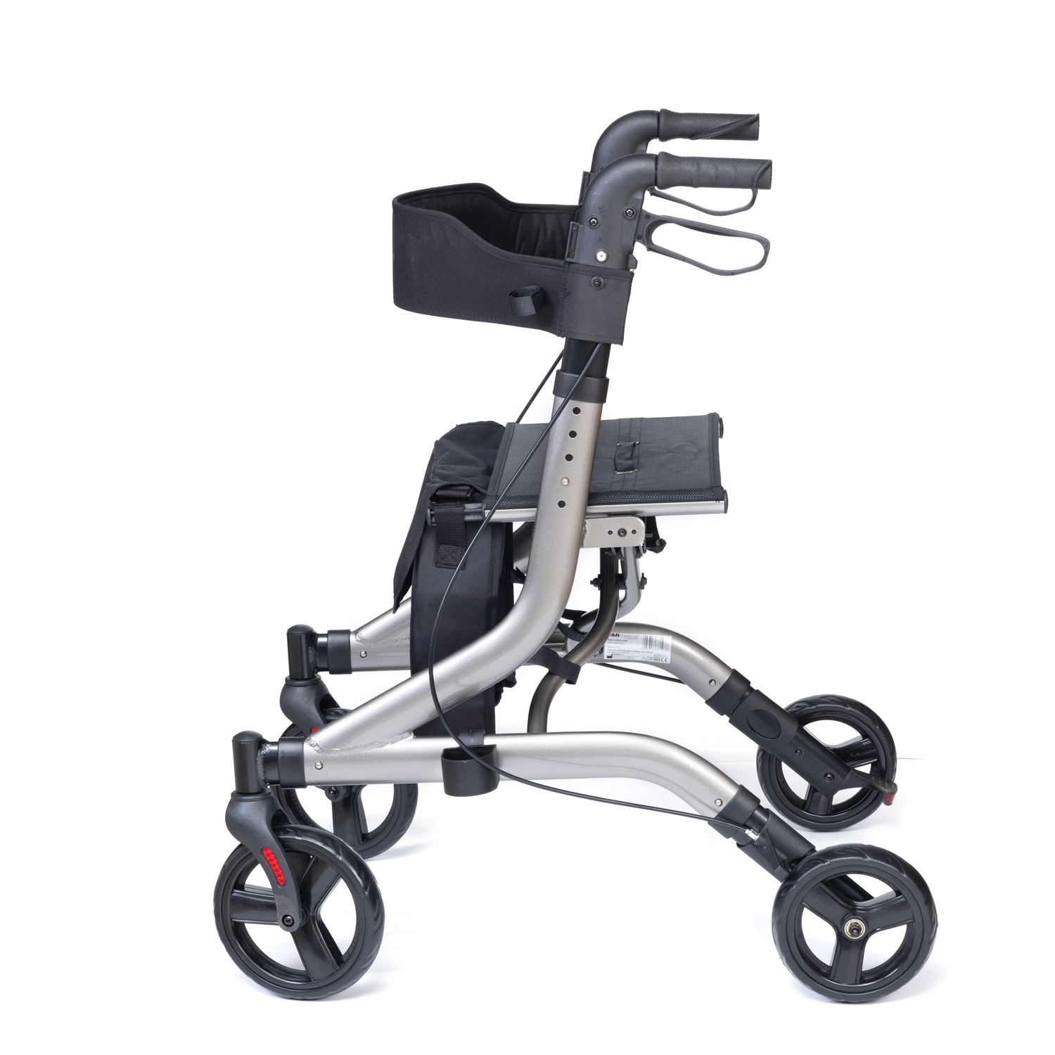 Foldable Rollator mobility aid